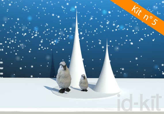 Kit n° 5 - Cônes + Pingouins